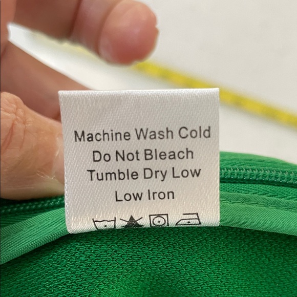 Tuckernuck Bright Green Cropped Flare Pants - Picture 8 of 9